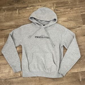 Obey Gray Propaganda Sweater Size Medium